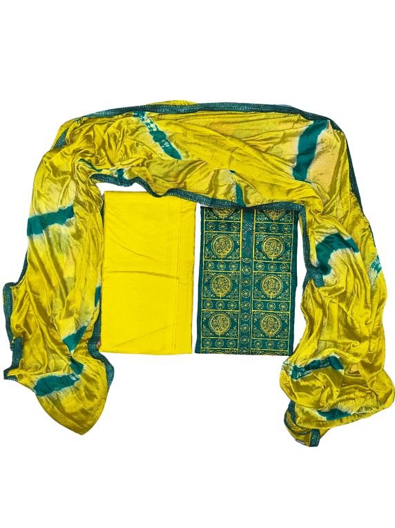 Women's Cotton Print Fabric Unstitched Salwar Suit